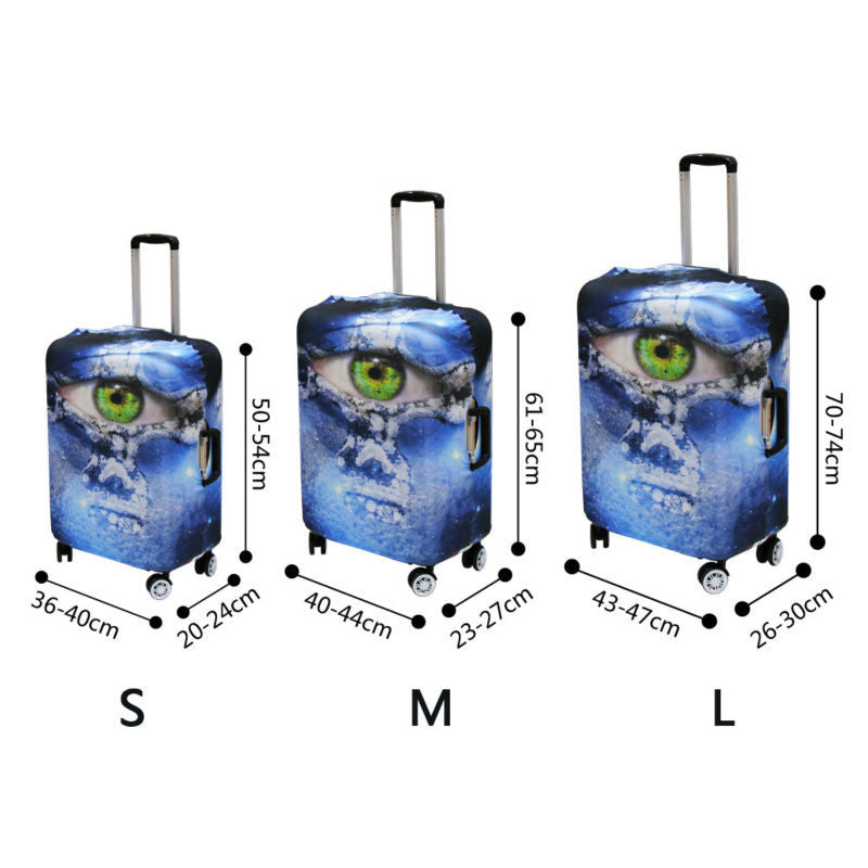 Music Stretch Luggage cover