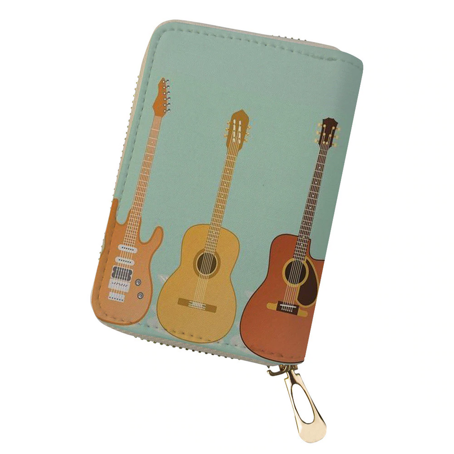 Music Guitar Card Holder