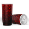 Music Notes Red Tumbler