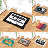 Music Cassette Magnetic Tape Doormat