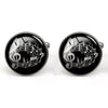 Musical Notes Cufflinks - Silver - { shop_name }} - Review