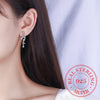 925 Sterling Silver Music Earrings