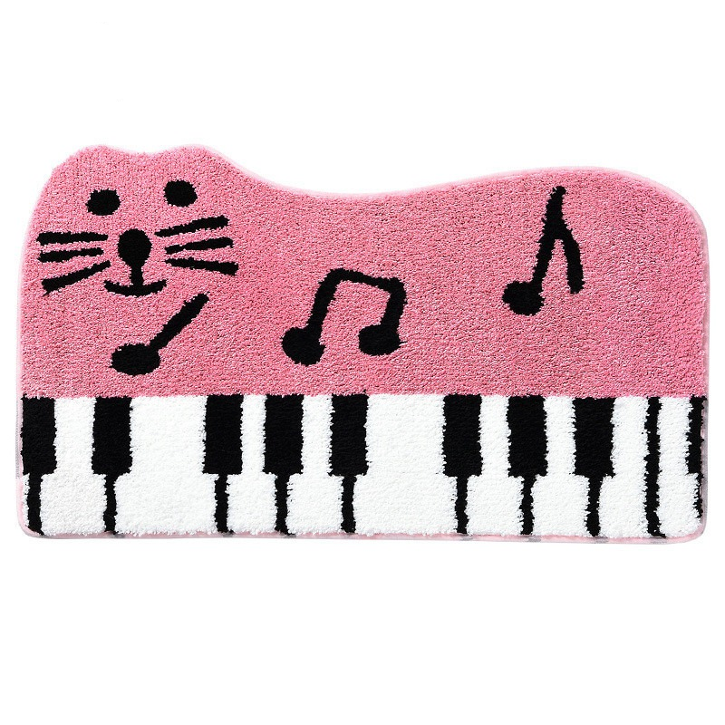 Piano Keys Pink Mat