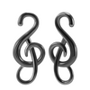 G-Clef Piercing Earrings