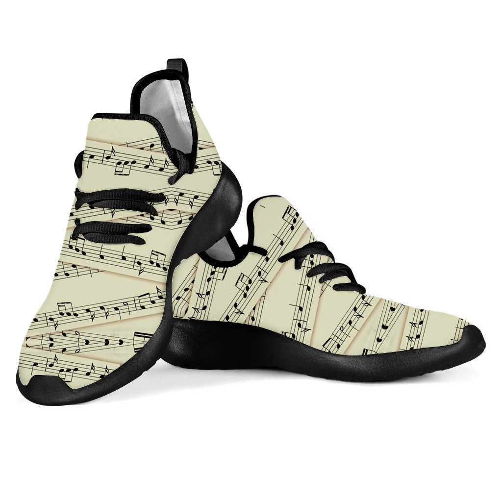 Sheet Music Notes Sneakers