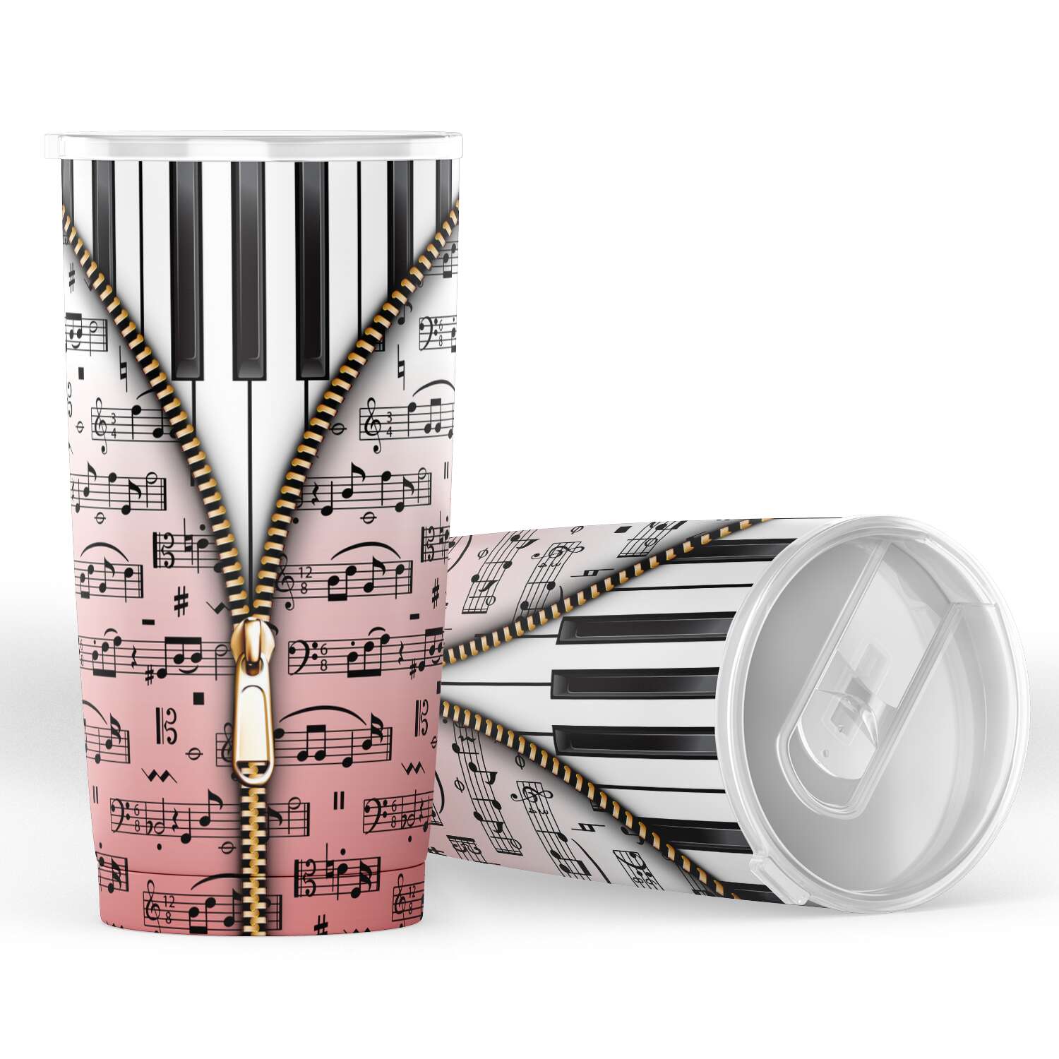 Piano Key Music Tumbler