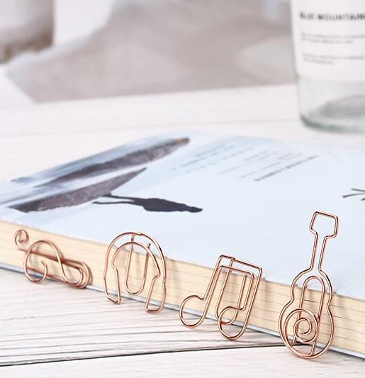 10 Pcs Music Notes Metal Paperclip - { shop_name }} - Review