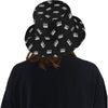 Piano Keys Pattern Bucket Hat