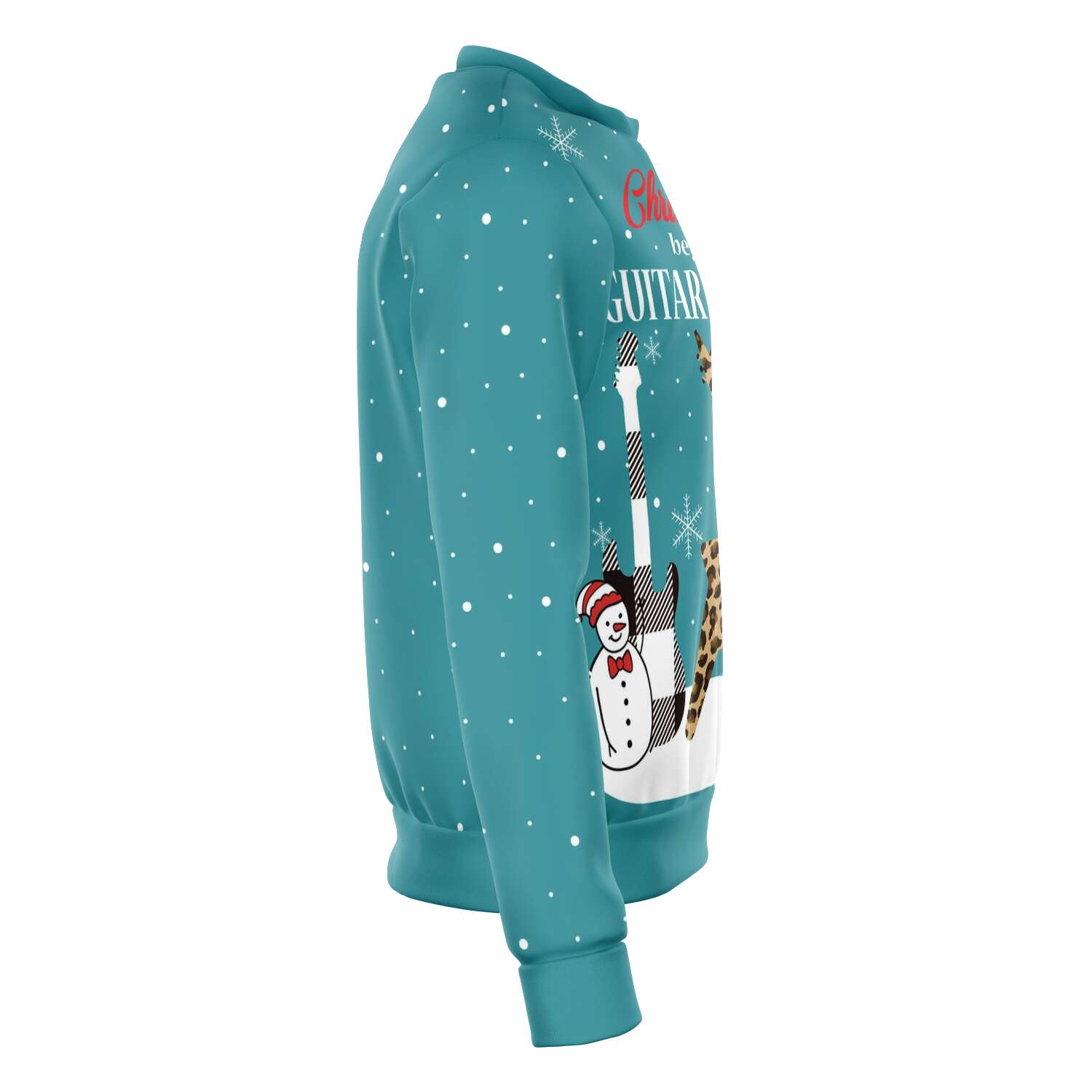 Christmas Begin With Guitar Songs Ocean Sweatshirt