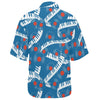 Piano Vinyl Blue Hawaiian Shirt