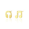 Free - Headset & Music Note Earrings