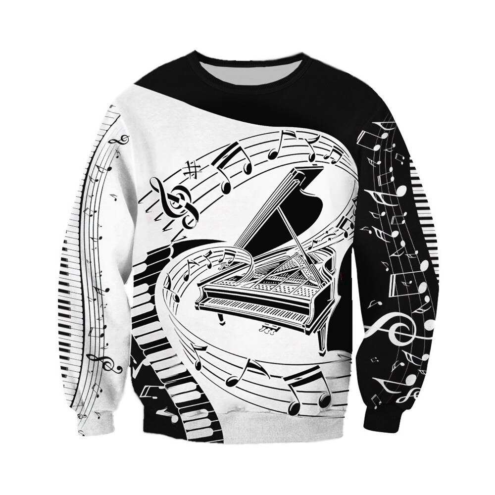 Piano Music Notes Hoodie/Sweatshirt