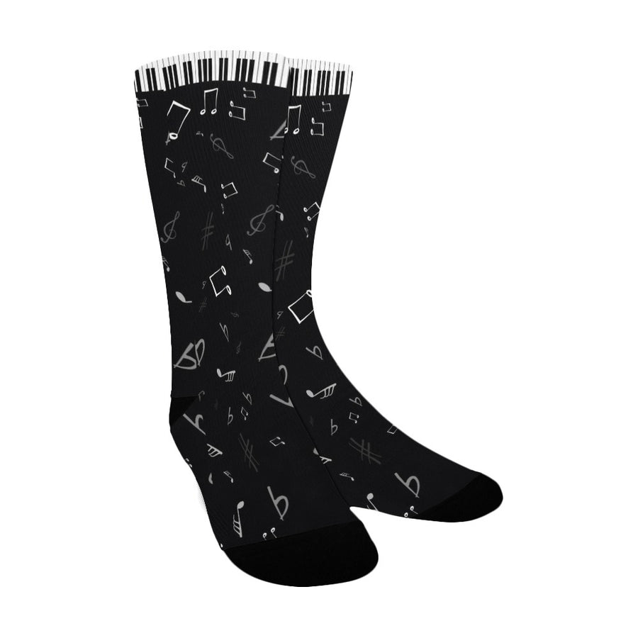 Piano Music Notes Women's Socks