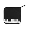 Piano Keys Oven Mitt With Pot Holder