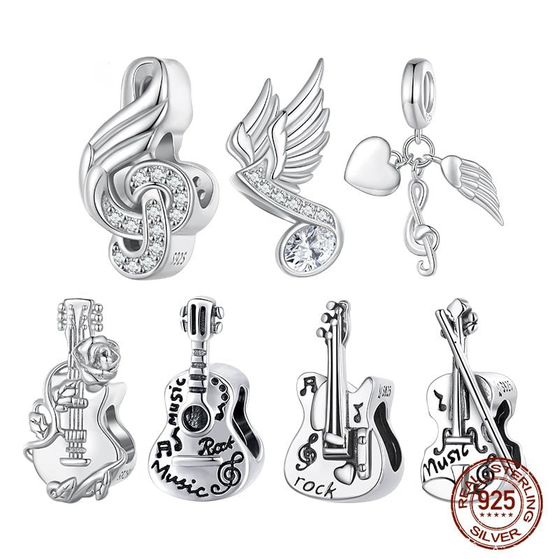 Music & Guitar Bracelet Charm
