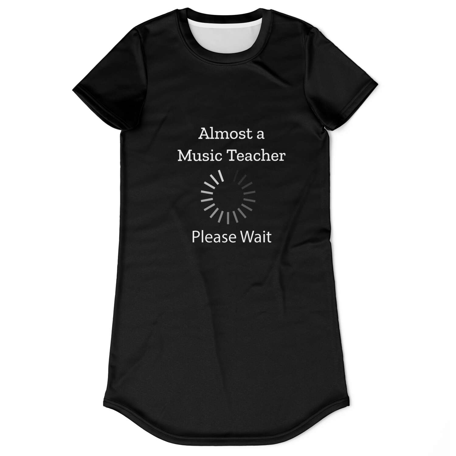 Almost Music Teacher T-Shirt Dress - { shop_name }} - Review