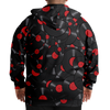 Vinyl Plus-Size Zip Hoodie