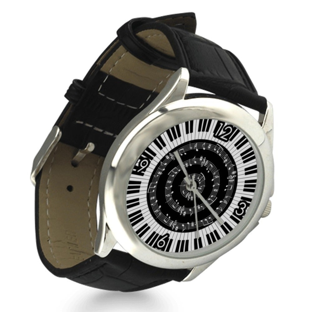 Music Piano Strap Watch