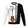 My Music Is Electric Guitar Sweatshirt