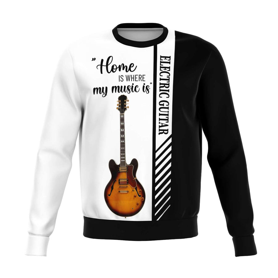 My Music Is Electric Guitar Sweatshirt