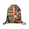 Rock Music Drawstring Bags