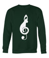 Treble Clef Cat Sweatshirt