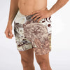 Music Notes Birds Shorts