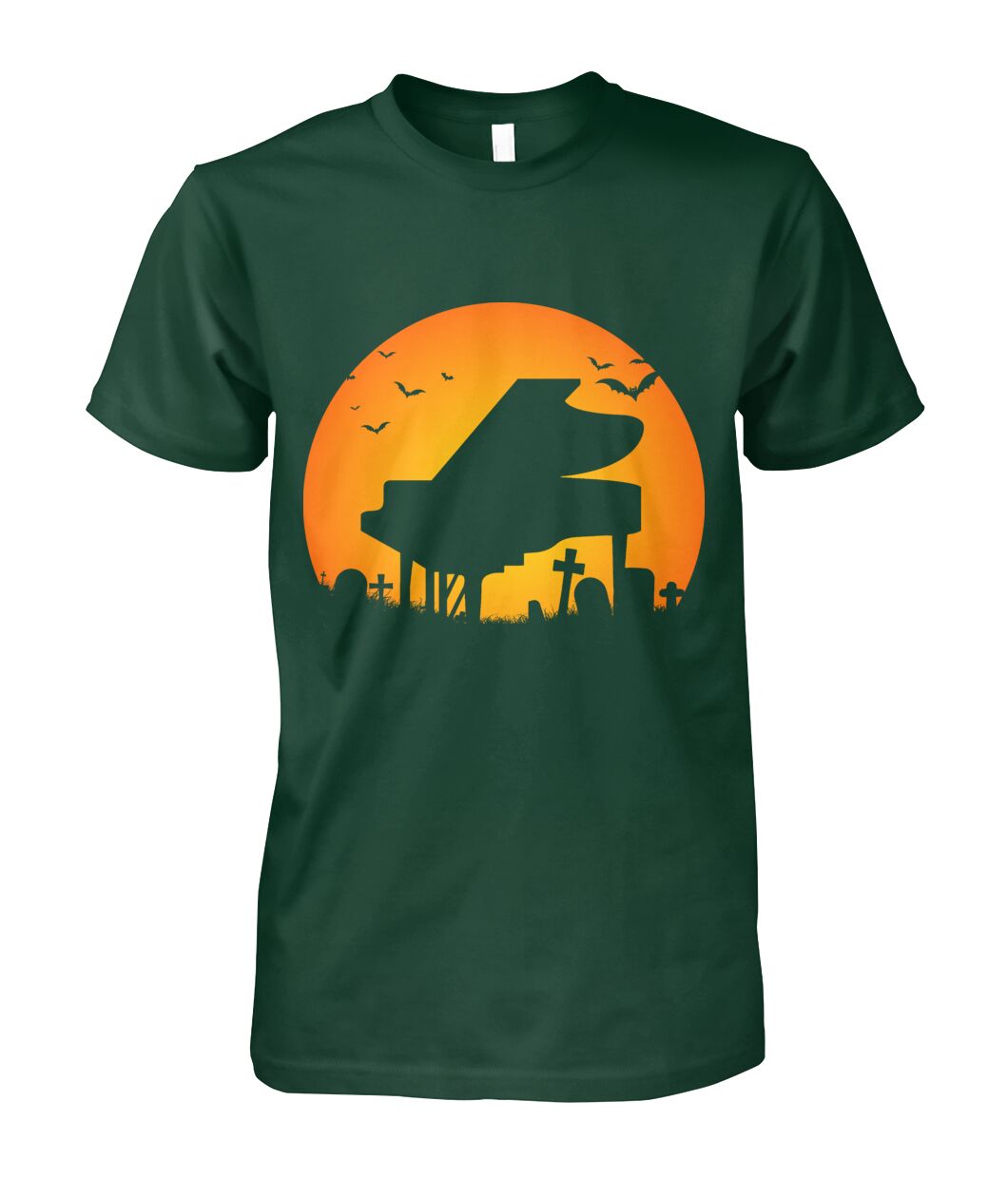 Grand Piano Halloween T-Shirt