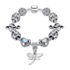 Music Notes Dragonfly Charms Bracelet
