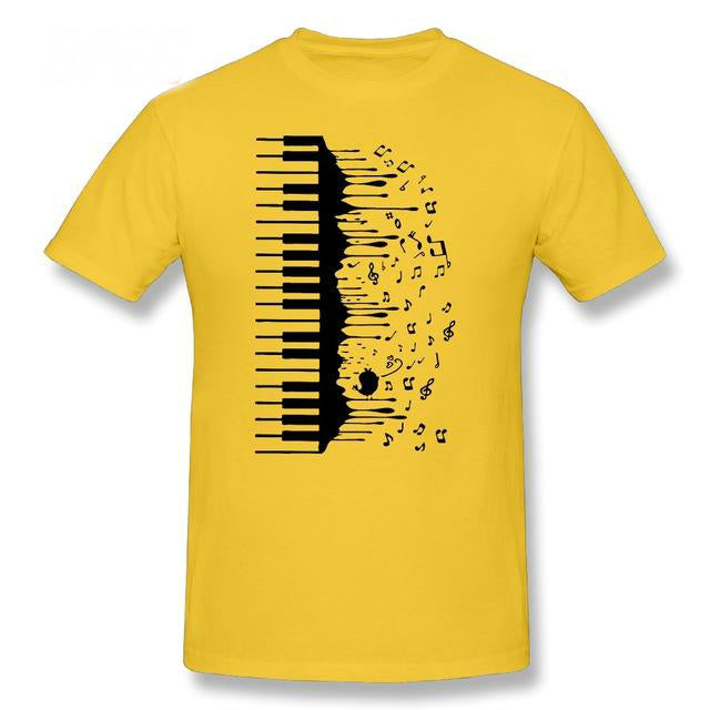 Piano Key Music T-Shirt