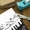 Piano Music Notes Gift Wrapping Paper