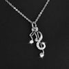 Free - Trendy Music Notes Necklace