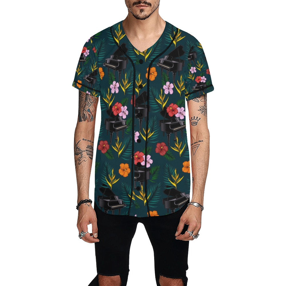 Grand Piano Baseball Jersey