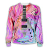 Guitar 3D Print Sweatshirt/Hoodie