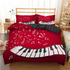 Piano Keyboard Bedding Sets
