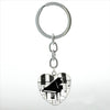Free - Piano Heart Keychain - Artistic Pod Review
