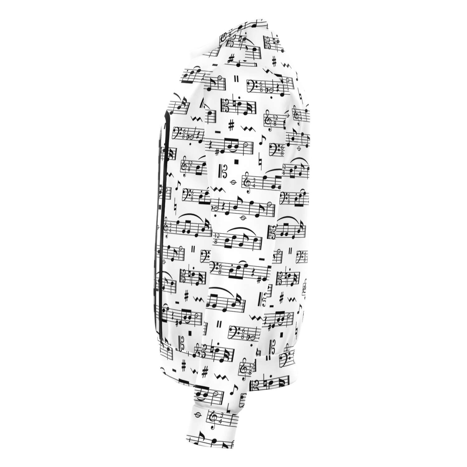 Piano Keys Music Notes Sweatshirt