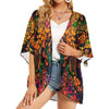 Colorful Music Notes Chiffon Kimono