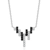 Sterling Piano Keys Necklace