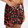 Red Music Notes Shorts