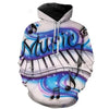 Kids/Adult Music Print Graphic Hoodie