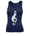 Treble Clef Cat Tank Top