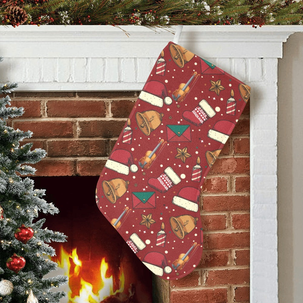 Violin Christmas Stocking