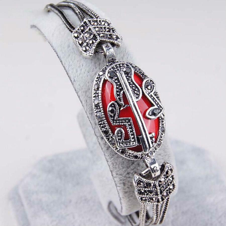 Vintage Music Notes Guitar Bracelet