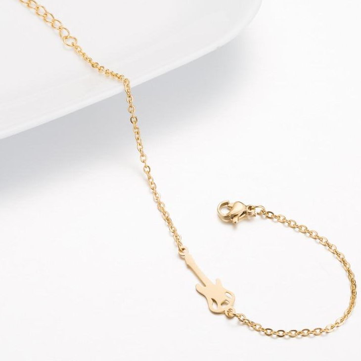 Free - Adjustable Gold Guitar Bracelet