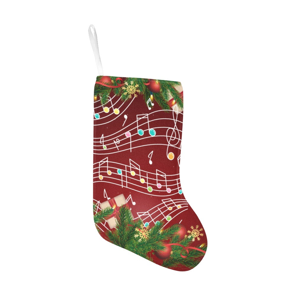 Music Notes Christmas Stock
