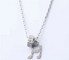 Charm Music Note Necklace - Silver - { shop_name }} - Review