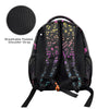 Rainbow Music Notes 17-inch Casual Backpack