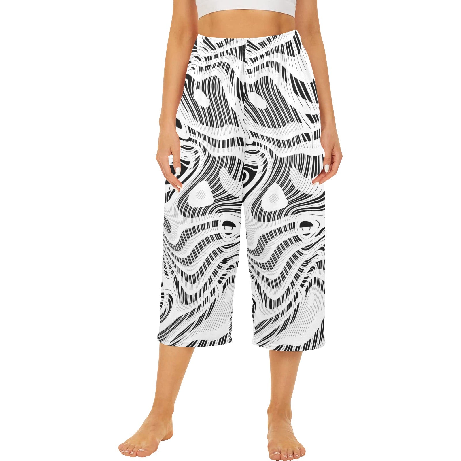 Piano Keys White Pajama Pants