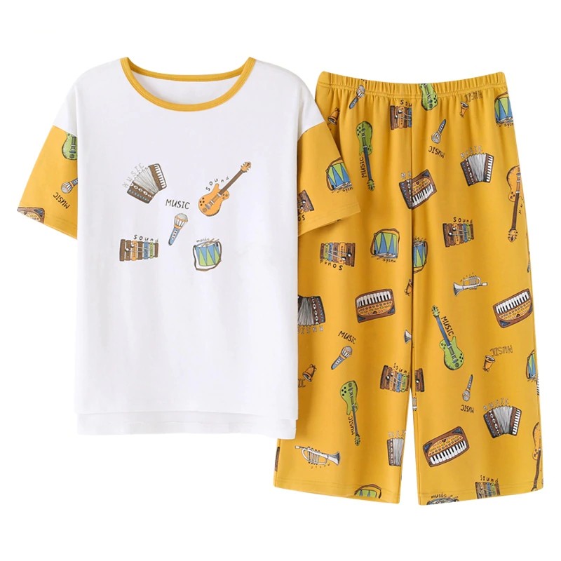 Musical Instruments Pajamas Set